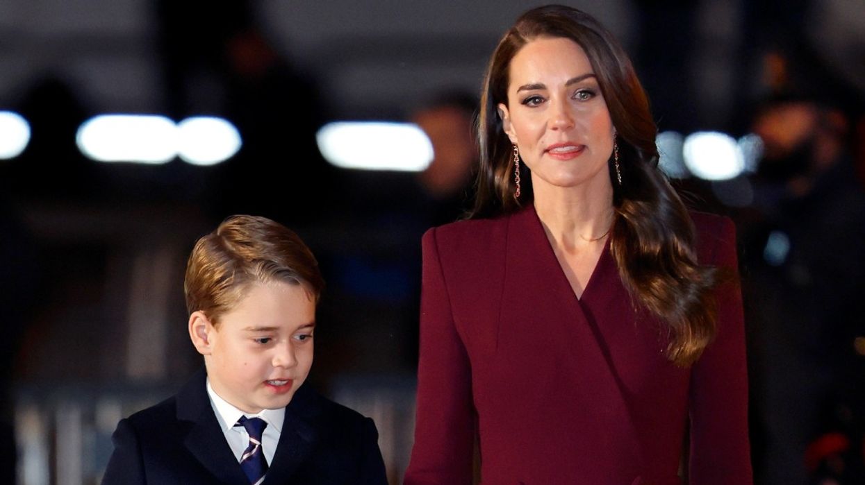 Prince George and Princess Kate