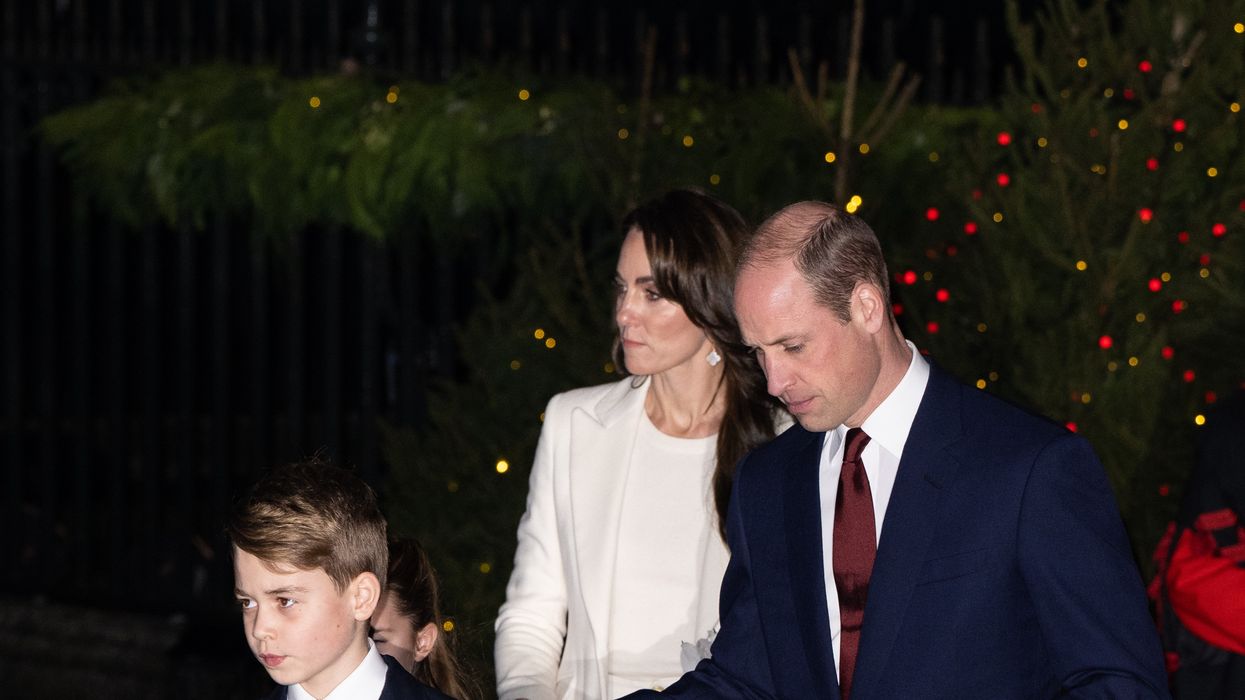 Prince George, Kate Middleton and Prince William