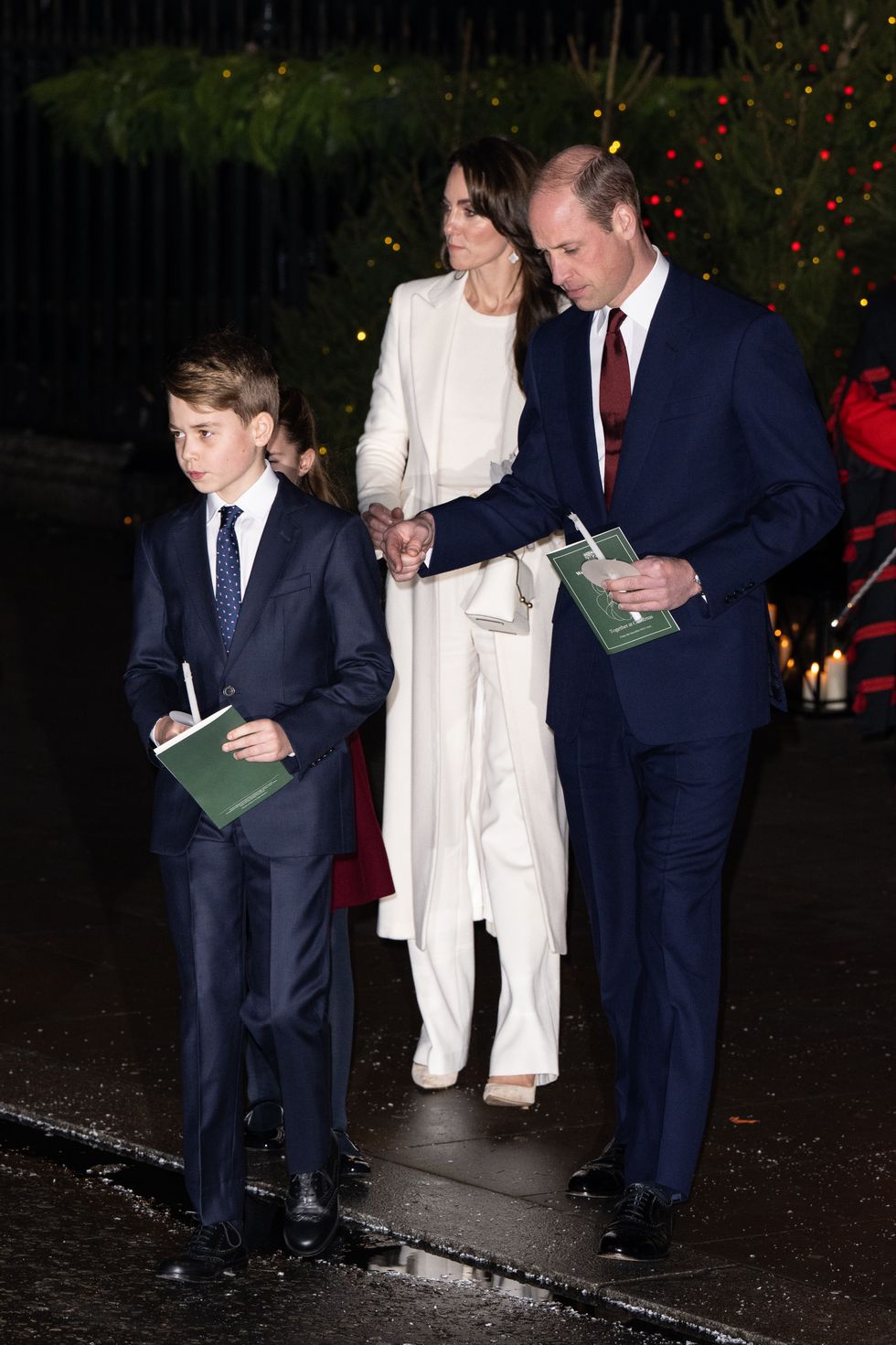 Prince George, Kate Middleton and Prince William