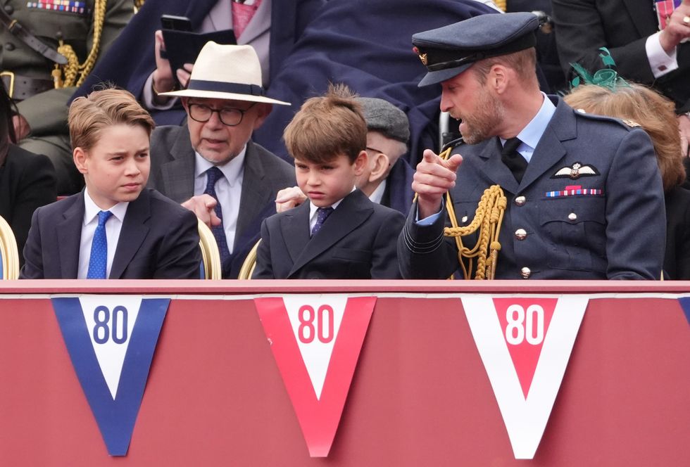 Prince George, Prince Louis and Prince William