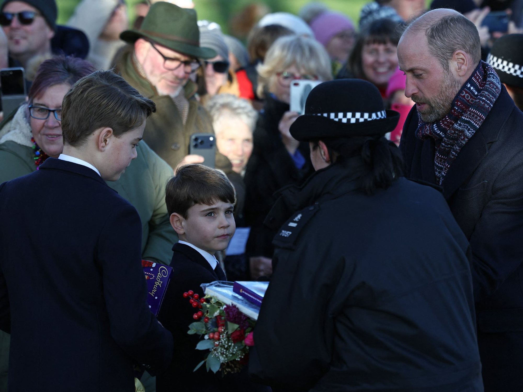 Prince George, Prince Louis, Prince William