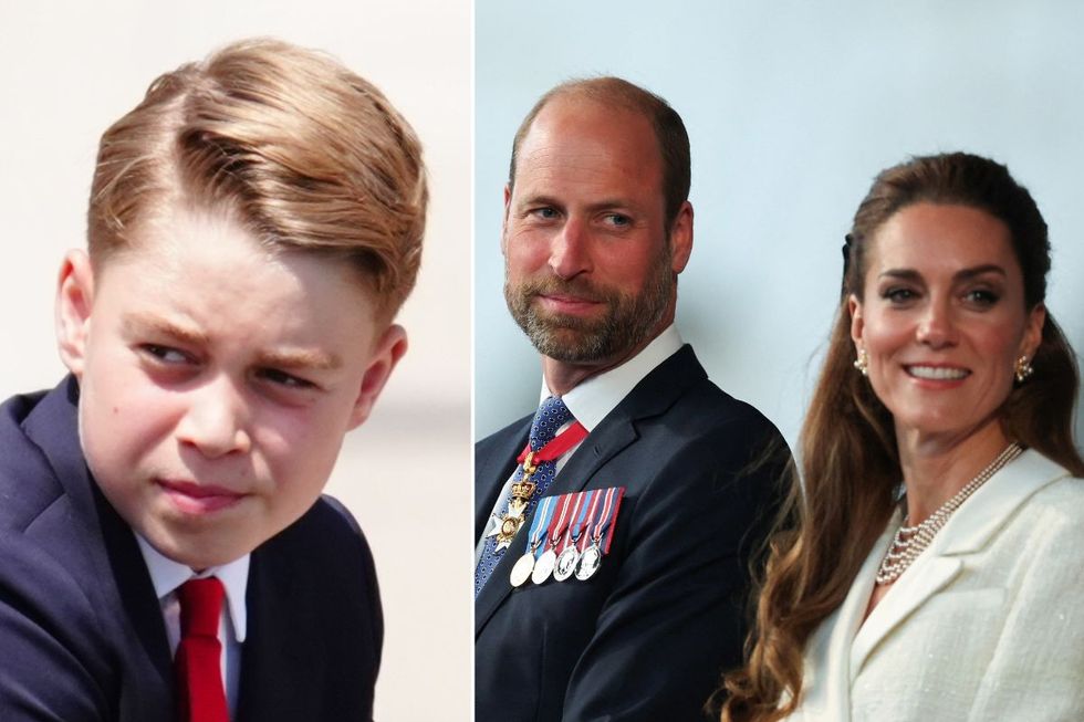 Prince George, Prince William, Kate Middleton
