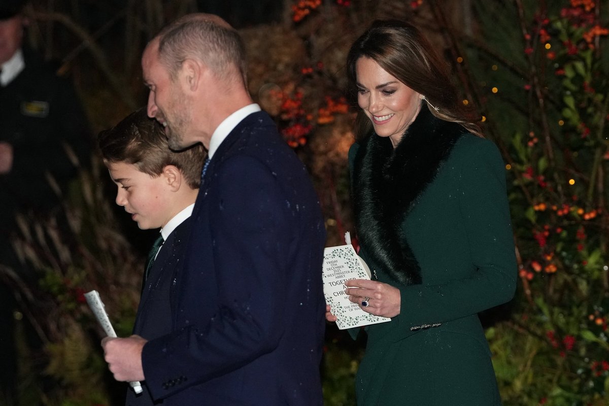 Prince George, Prince William, Kate Middleton