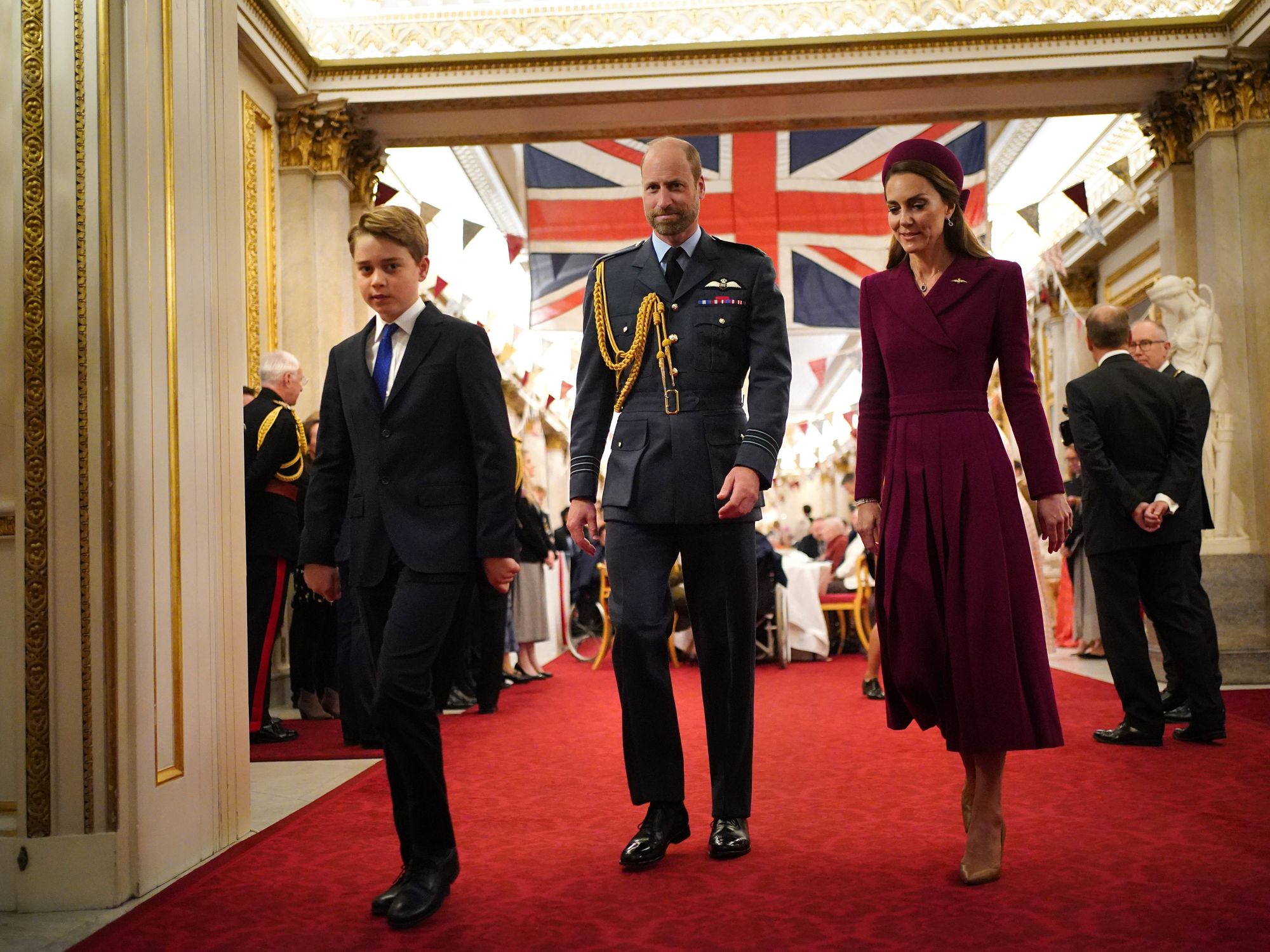 Prince George, Prince William, Princess Kate