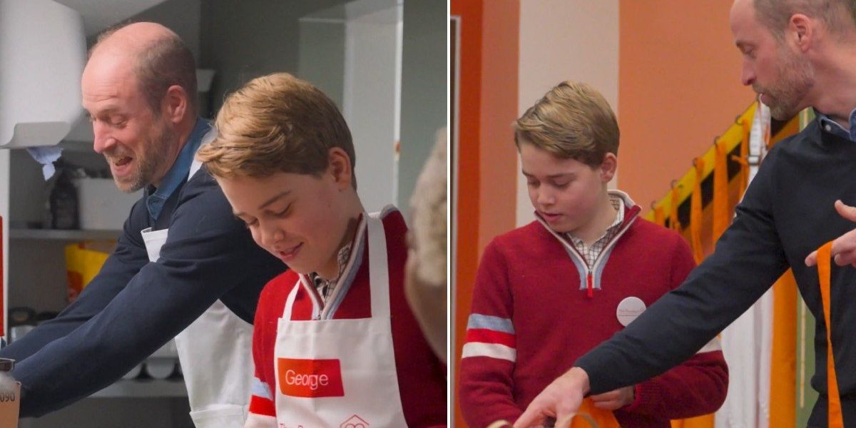 Prince George visits homeless shelter with Prince William in rare engagement for young royal Prince George visits homeless shelter with Prince William in rare engagement for young royal