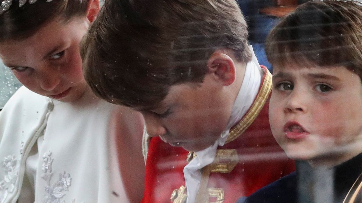 Prince George, Princess Charlotte and Prince Louis