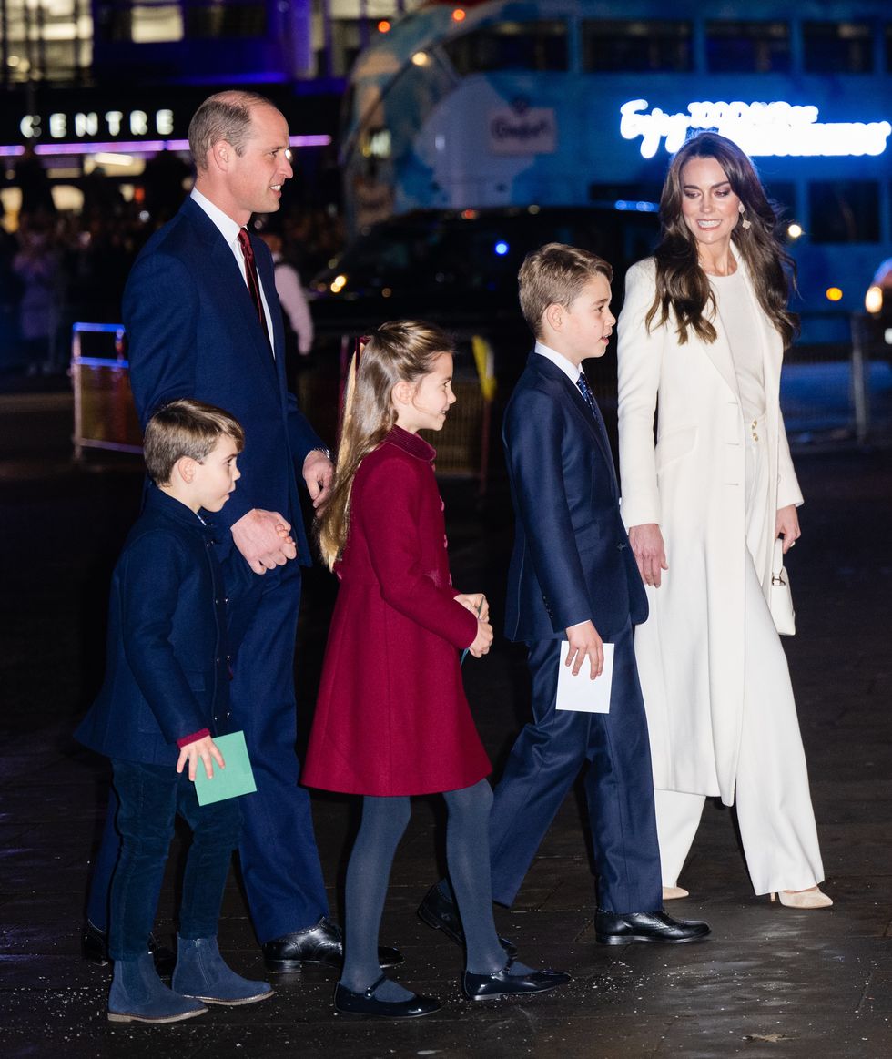 Prince George, Princess Charlotte and Prince Louis'