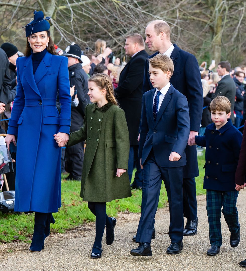 Prince George, Princess Charlotte and Prince Louis'