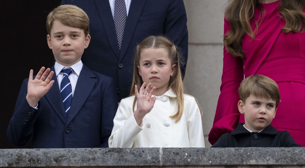 Prince George, Princess Charlotte and Prince Louis