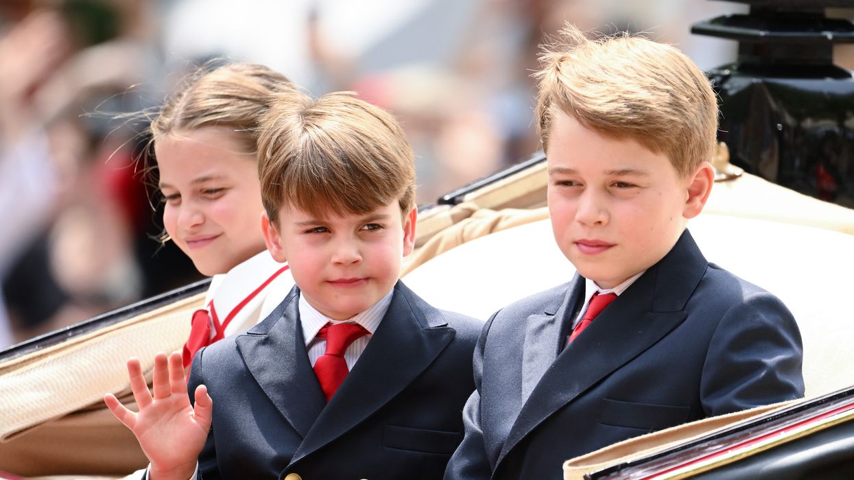 Prince George, Princess Charlotte and Prince Louis