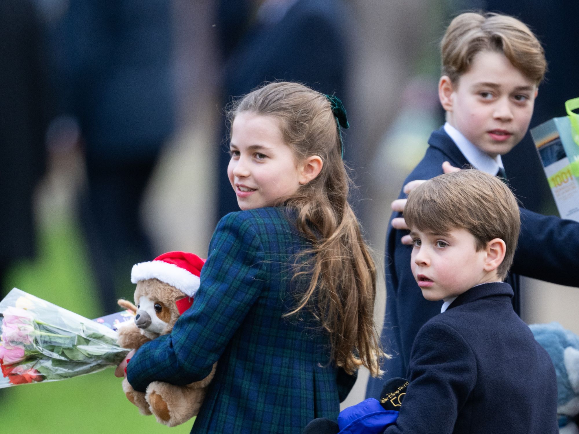 Prince George, Princess Charlotte and Prince Louis