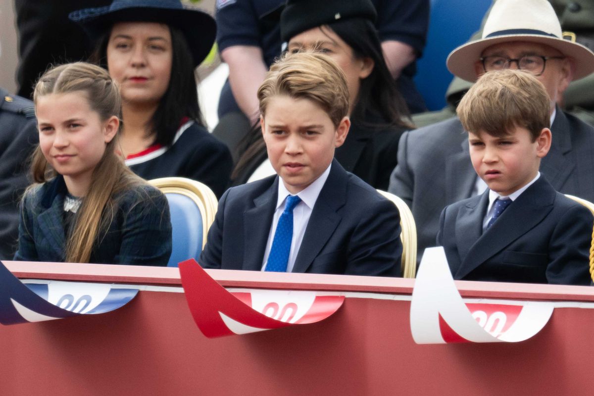 Prince George, Princess Charlotte and Prince Louis