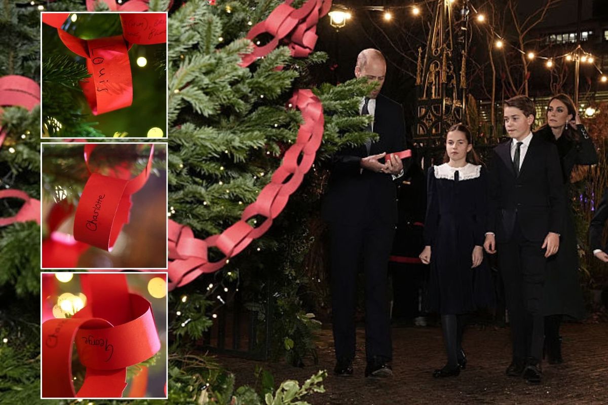 Prince George, Princess Charlotte and Prince Louis