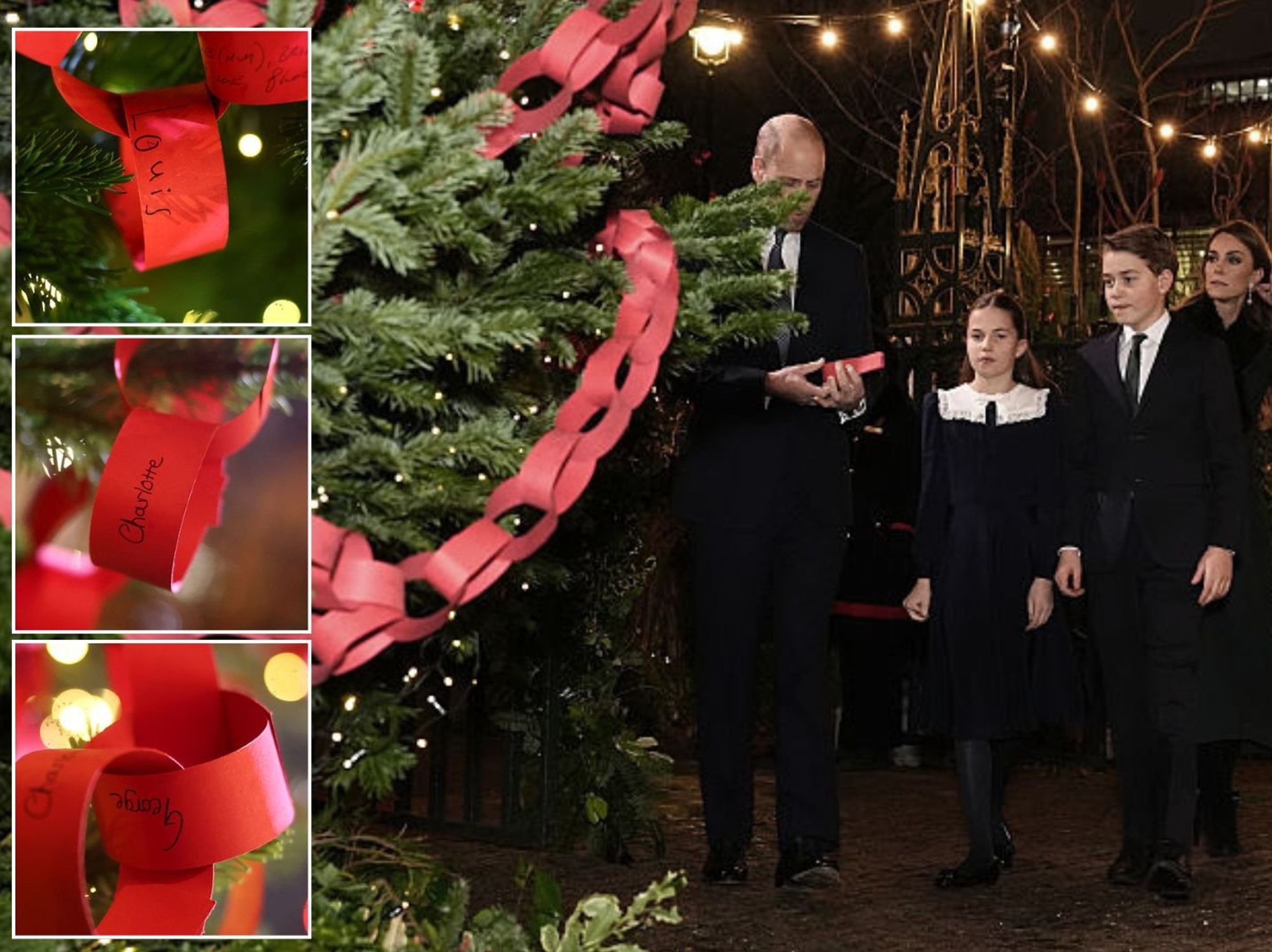 Prince George, Princess Charlotte and Prince Louis