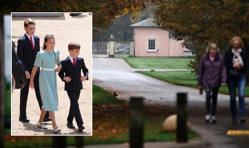 Prince George, Princess Charlotte and Prince Louis