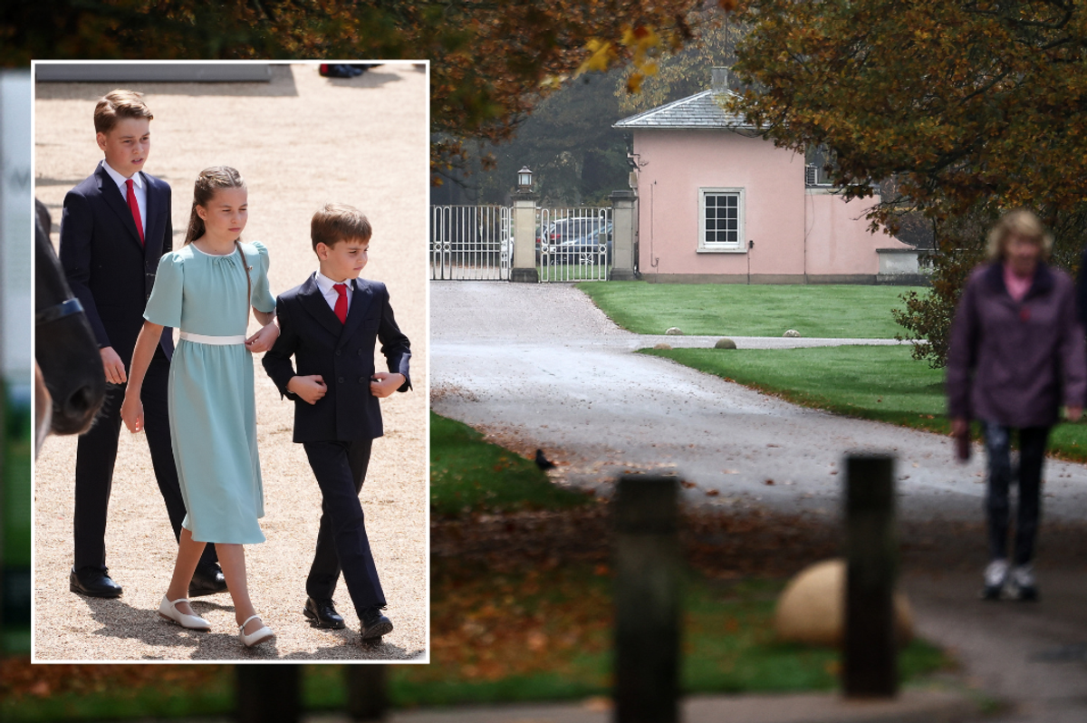 Prince George, Princess Charlotte and Prince Louis