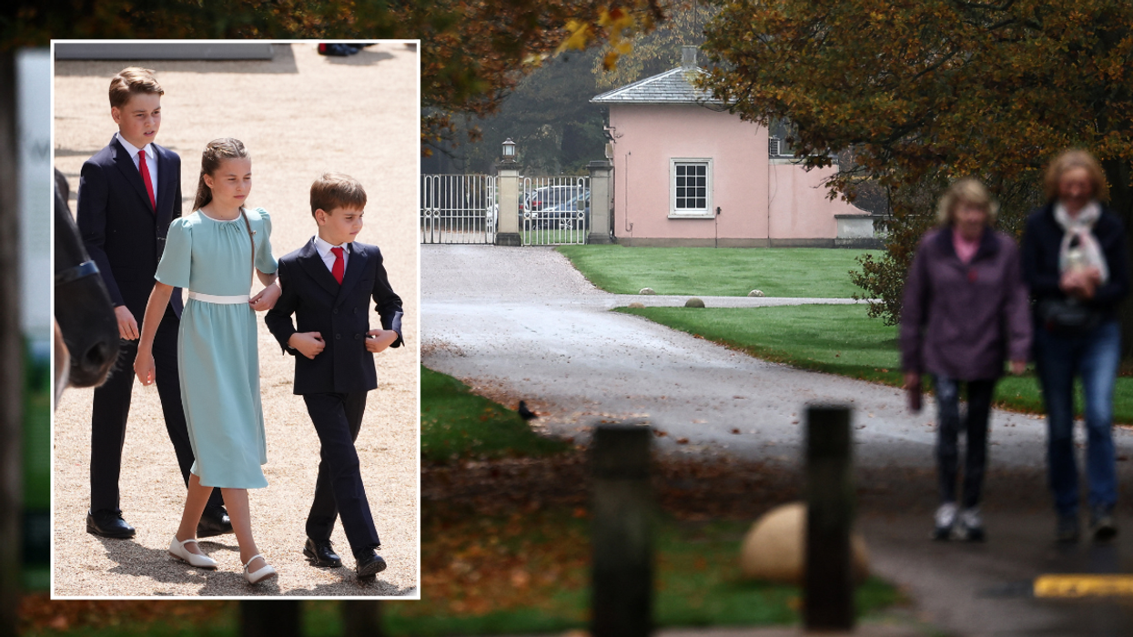 Prince George, Princess Charlotte and Prince Louis