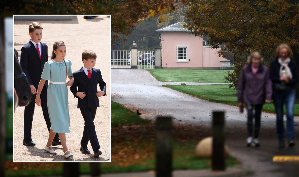 Prince George, Princess Charlotte and Prince Louis