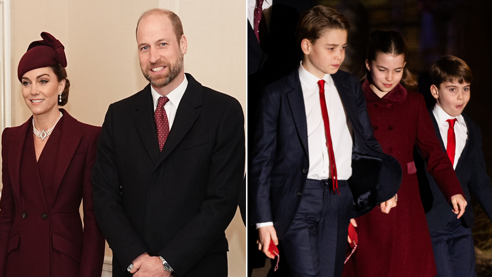 Prince George, Princess Charlotte, Prince Louis, Kate Middleton and Prince William