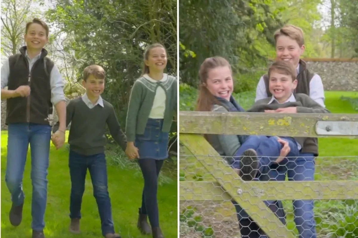 Prince George, Princess Charlotte, Prince Louis