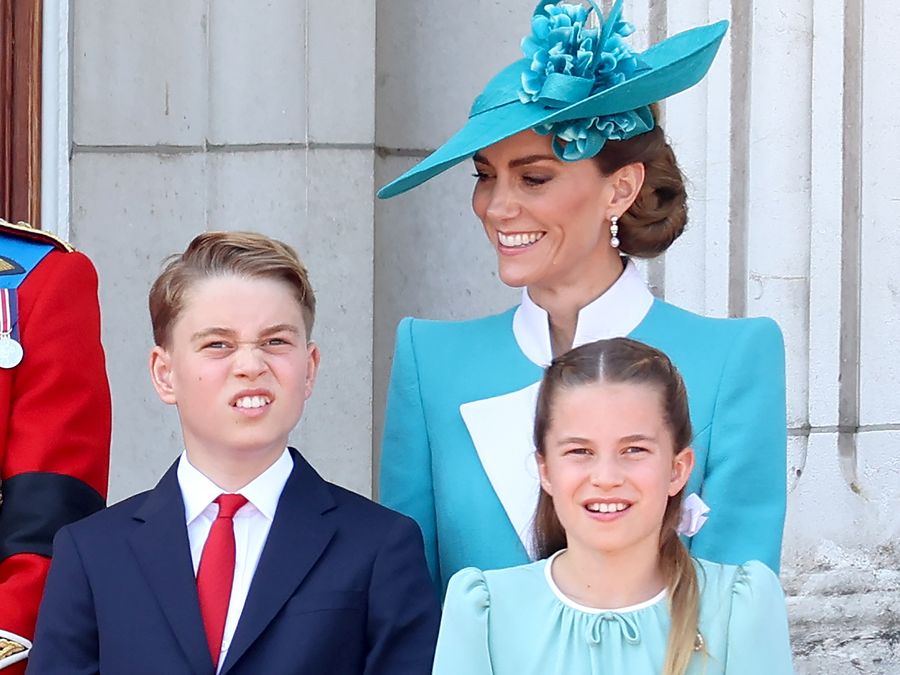 Prince George, Princess Kate, Princess Charlotte