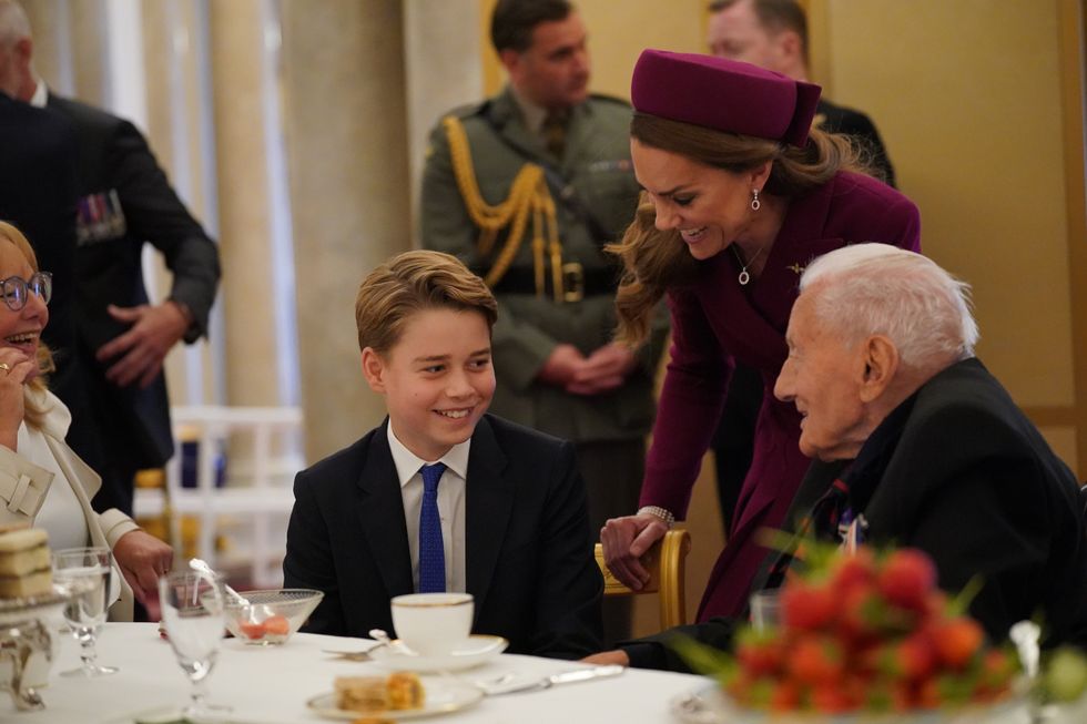 Prince George, Princess Kate