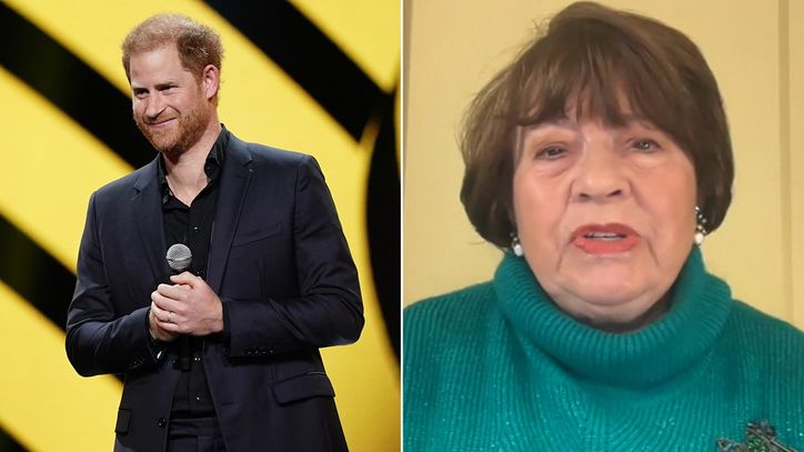 Prince Harry and Angela Levin