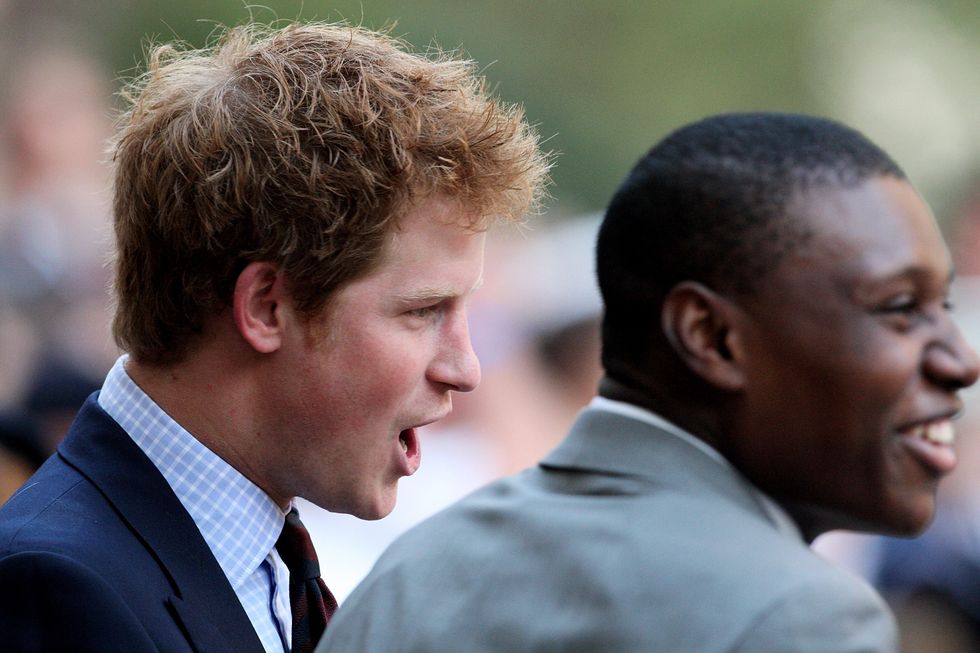 Prince Harry and Ben McBean