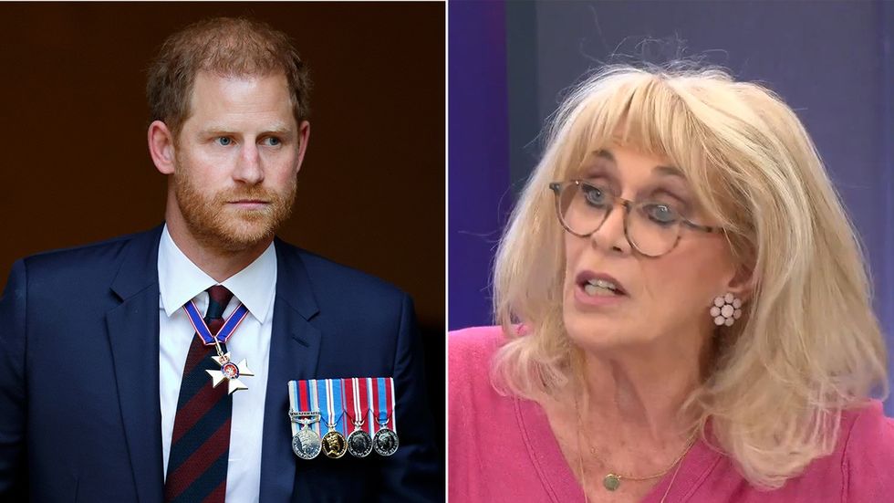 Prince Harry and Carole Malone