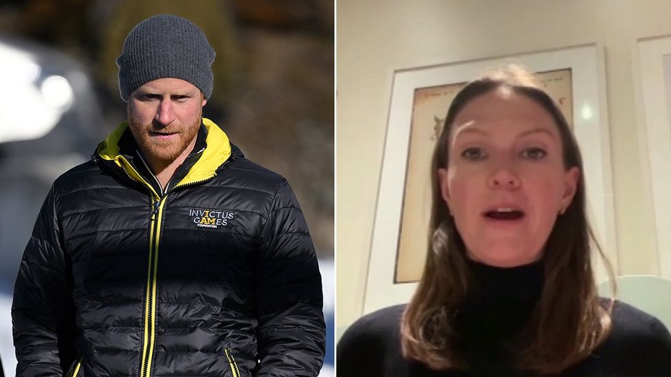 Prince Harry and Charlotte Griffiths