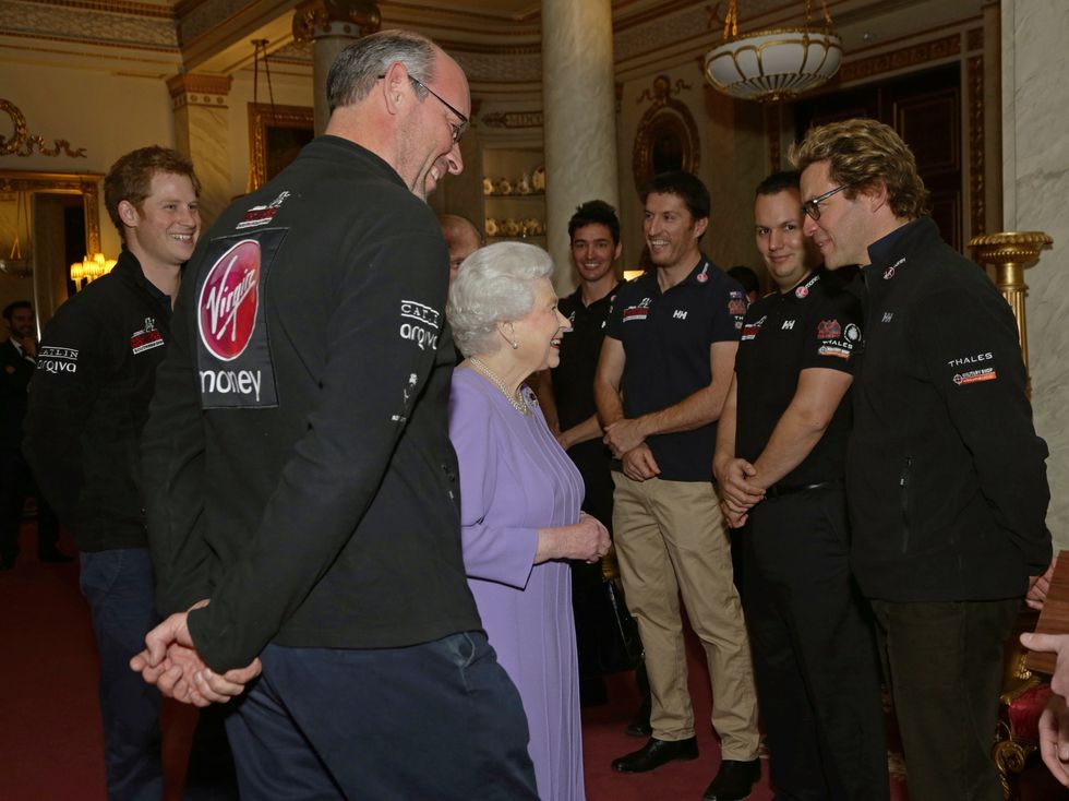 Prince Harry and Dominic West