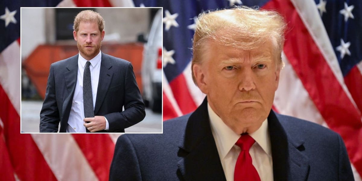 NextImg:Donald Trump tells 'unforgivable' Prince Harry he BETRAYED late Queen