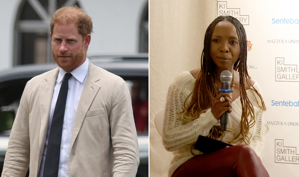 Prince Harry and Dr Sophie Chandauka