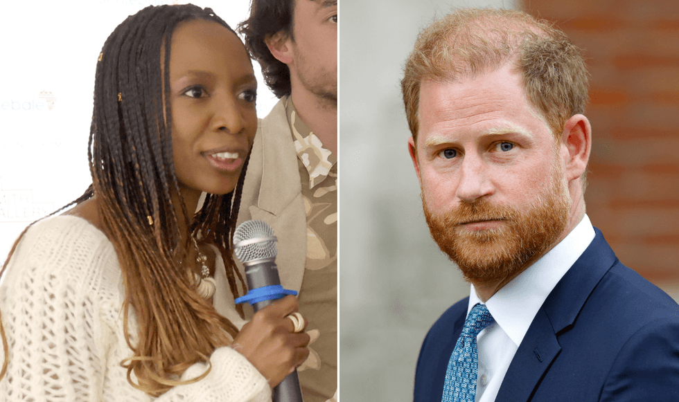 Prince Harry and Dr Sophie Chandauka