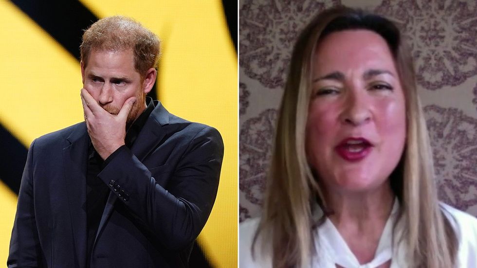 Prince Harry and Helena Chard