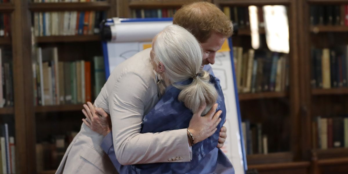 Meghan Markle and Prince Harry pay tribute to Jane Goodall after she ‘held Archie when he was born’ Meghan Markle and Prince Harry pay tribute to Jane Goodall after she ‘held Archie when he was born’