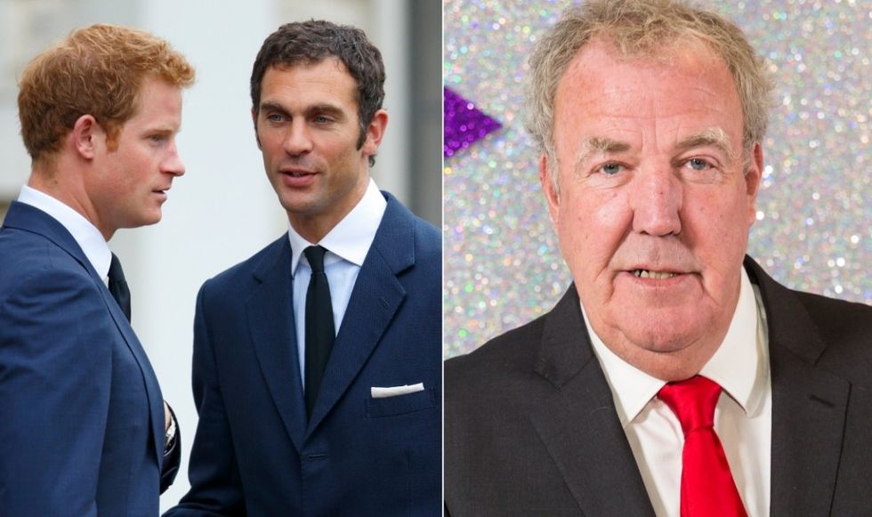 Prince Harry and Jeremy Clarkson