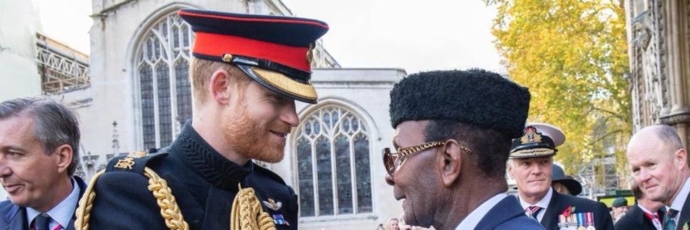 Prince Harry and Joseph Hammond