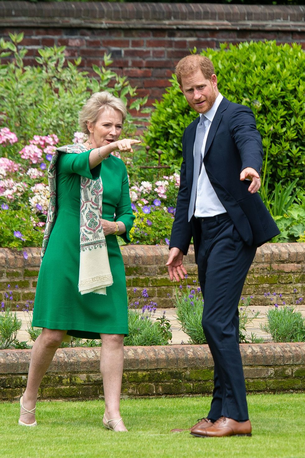 Prince Harry and Julia Samuel