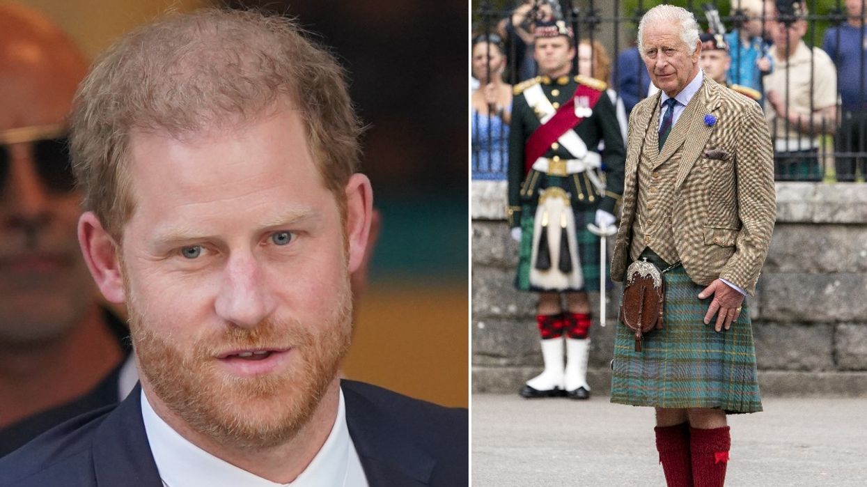 Prince Harry and King Charles