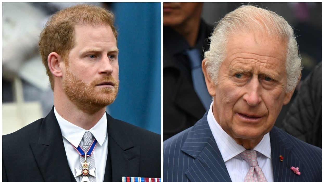 Prince Harry and King Charles