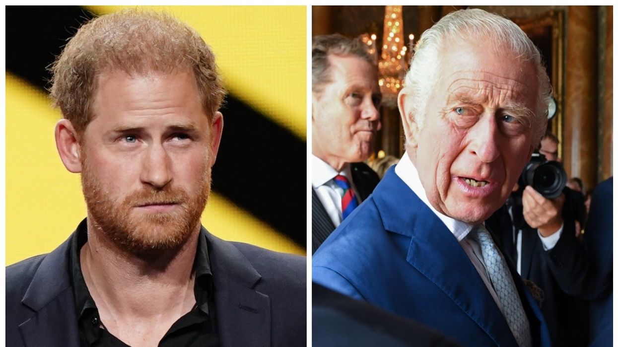 Prince Harry and King Charles