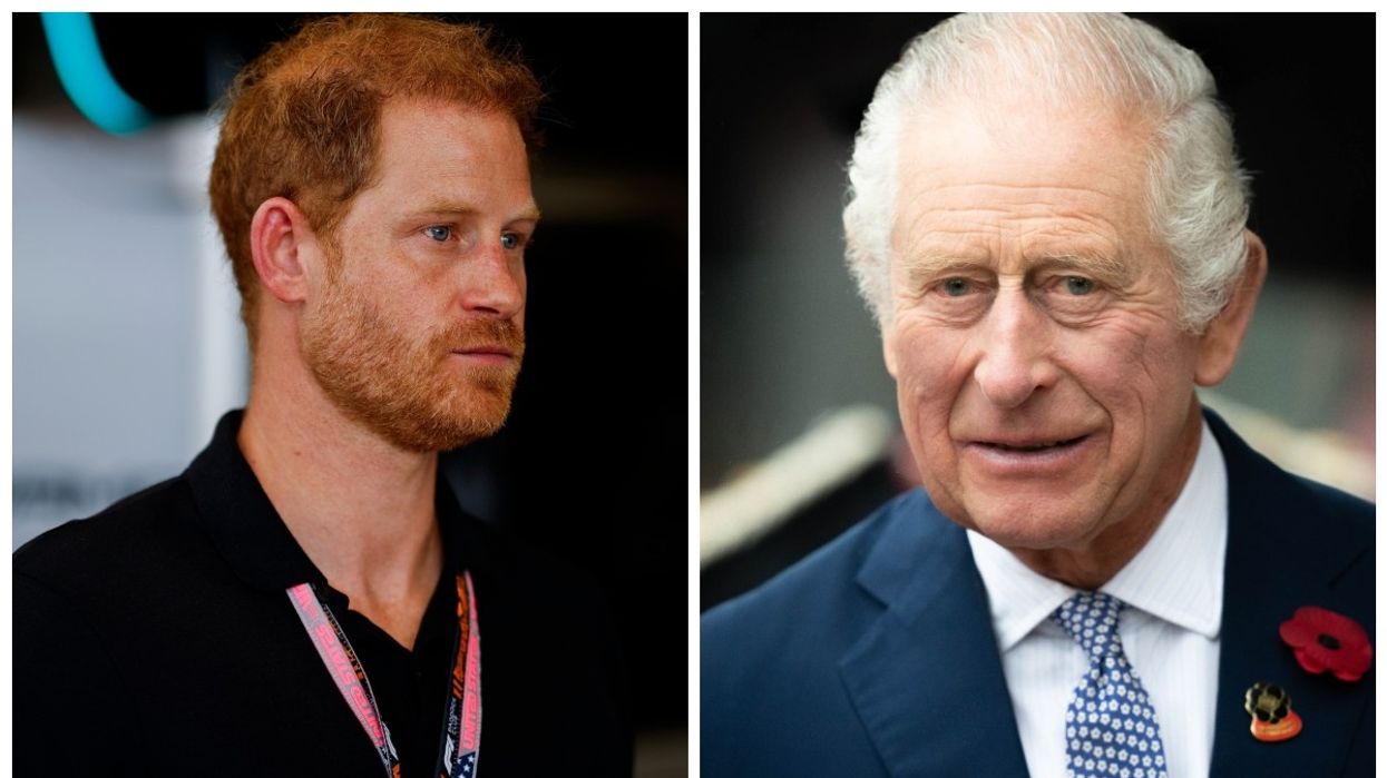 Prince Harry and King Charles