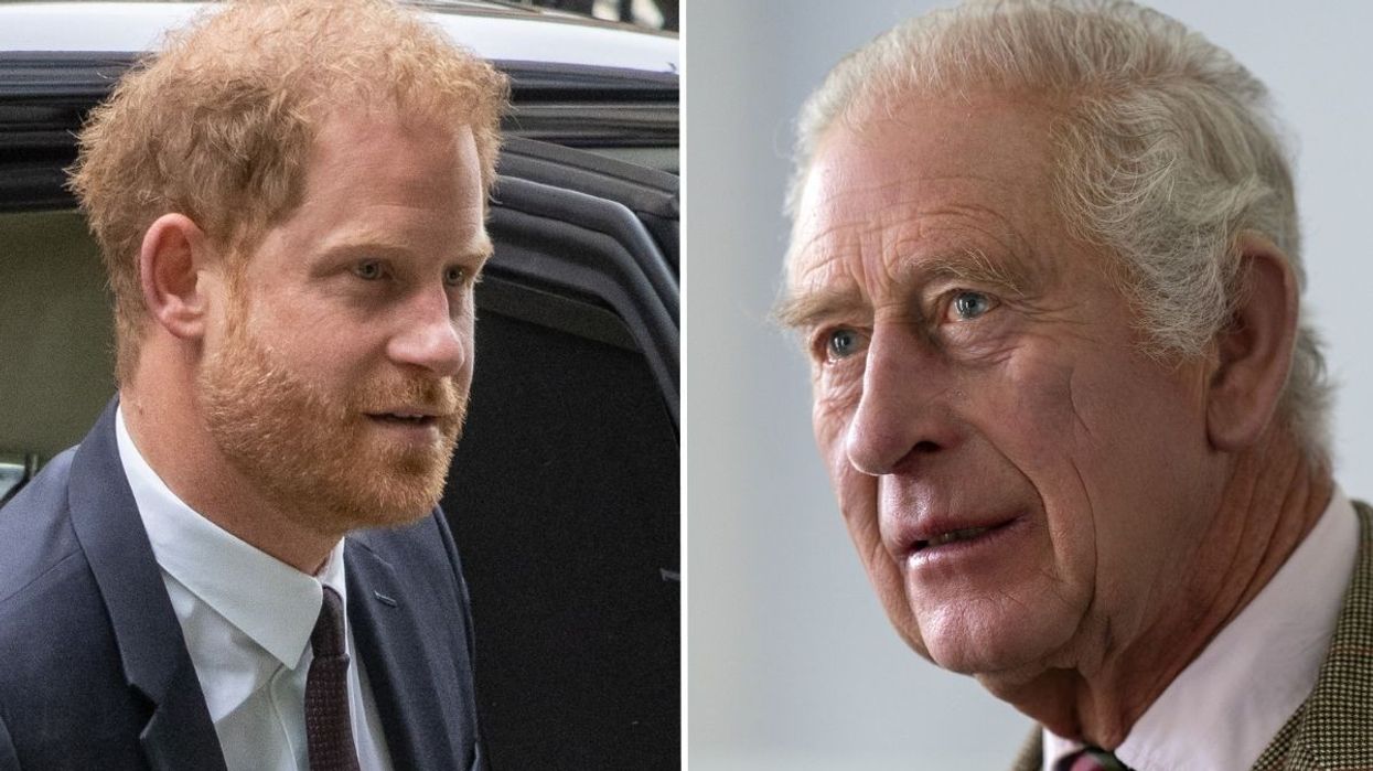 Prince Harry and King Charles