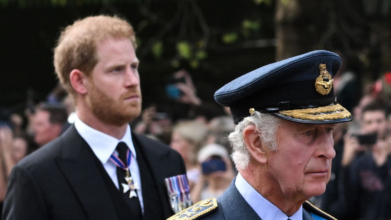 Prince Harry and King Charles