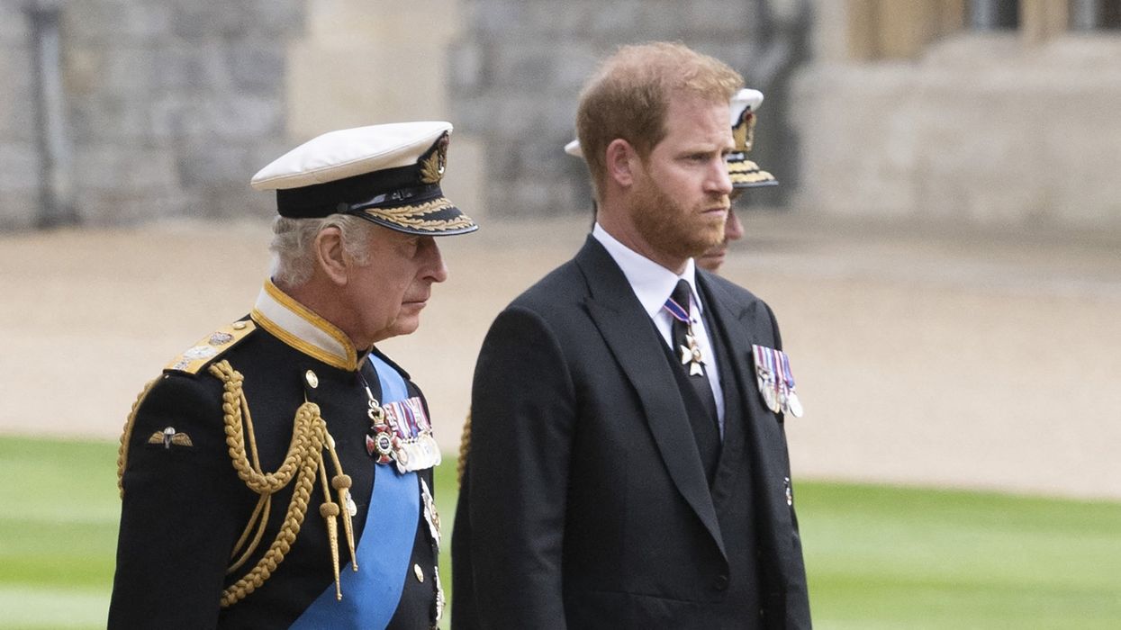 Prince Harry and King Charles