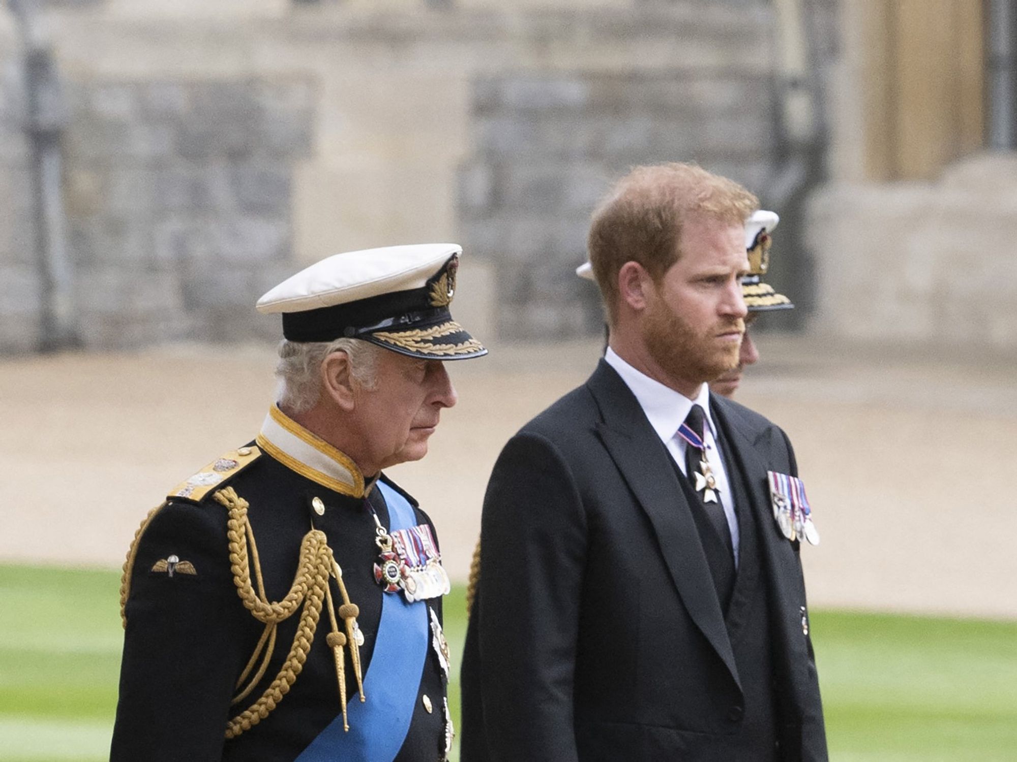Prince Harry and King Charles