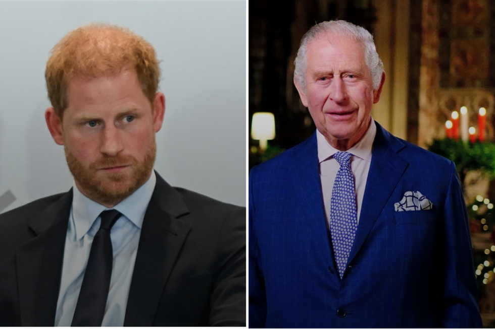 Prince Harry and King Charles