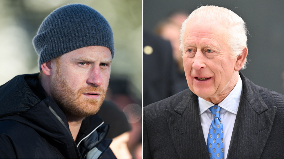 Prince Harry and King Charles