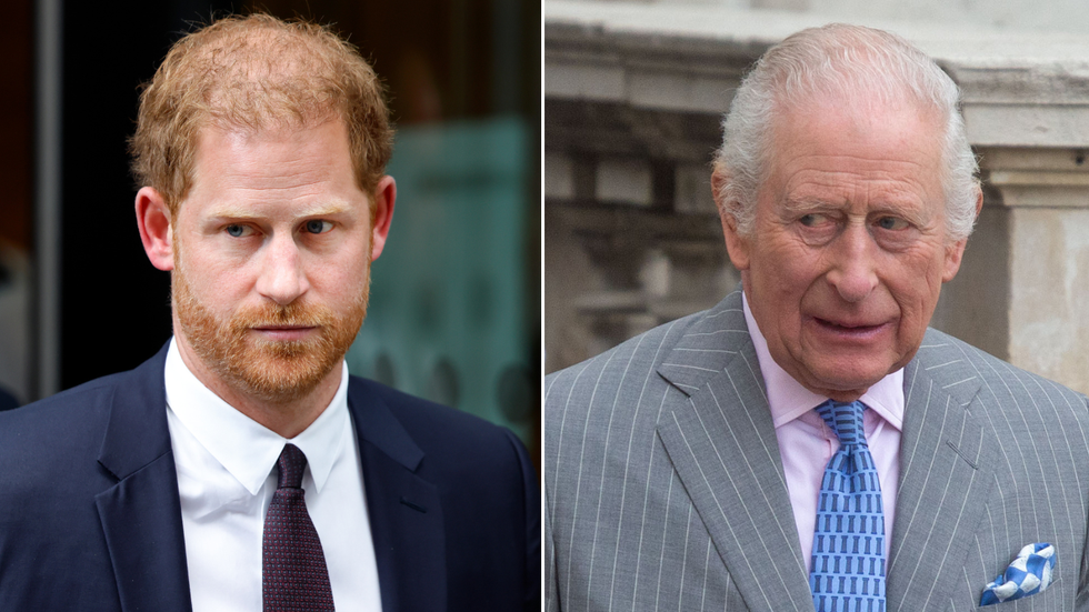 Prince Harry and King Charles